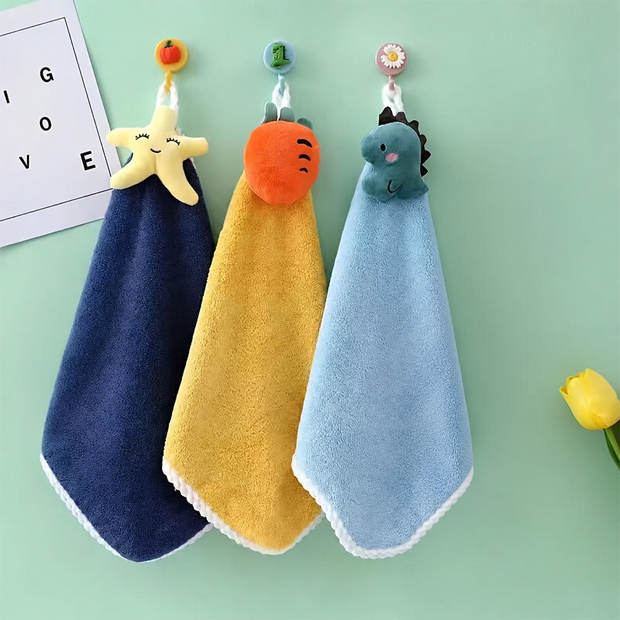 Baby Clothing Wash - 2-pack cartoon handdoeken voor kinderen, zachte