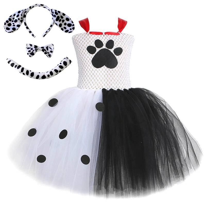 Baby Clothing Crochet - Dalmatiërs Hond Tutu Jurk voor Baby