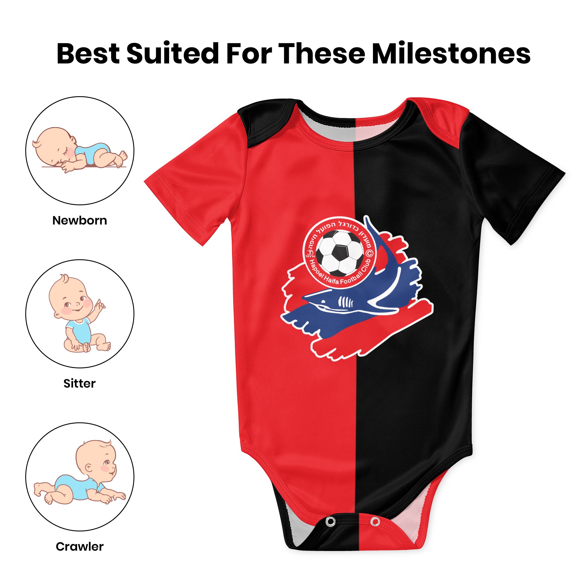 Hapoel Haifa Baby Bodysuit Uni - Baby Clothing Accessories recensie en prijs