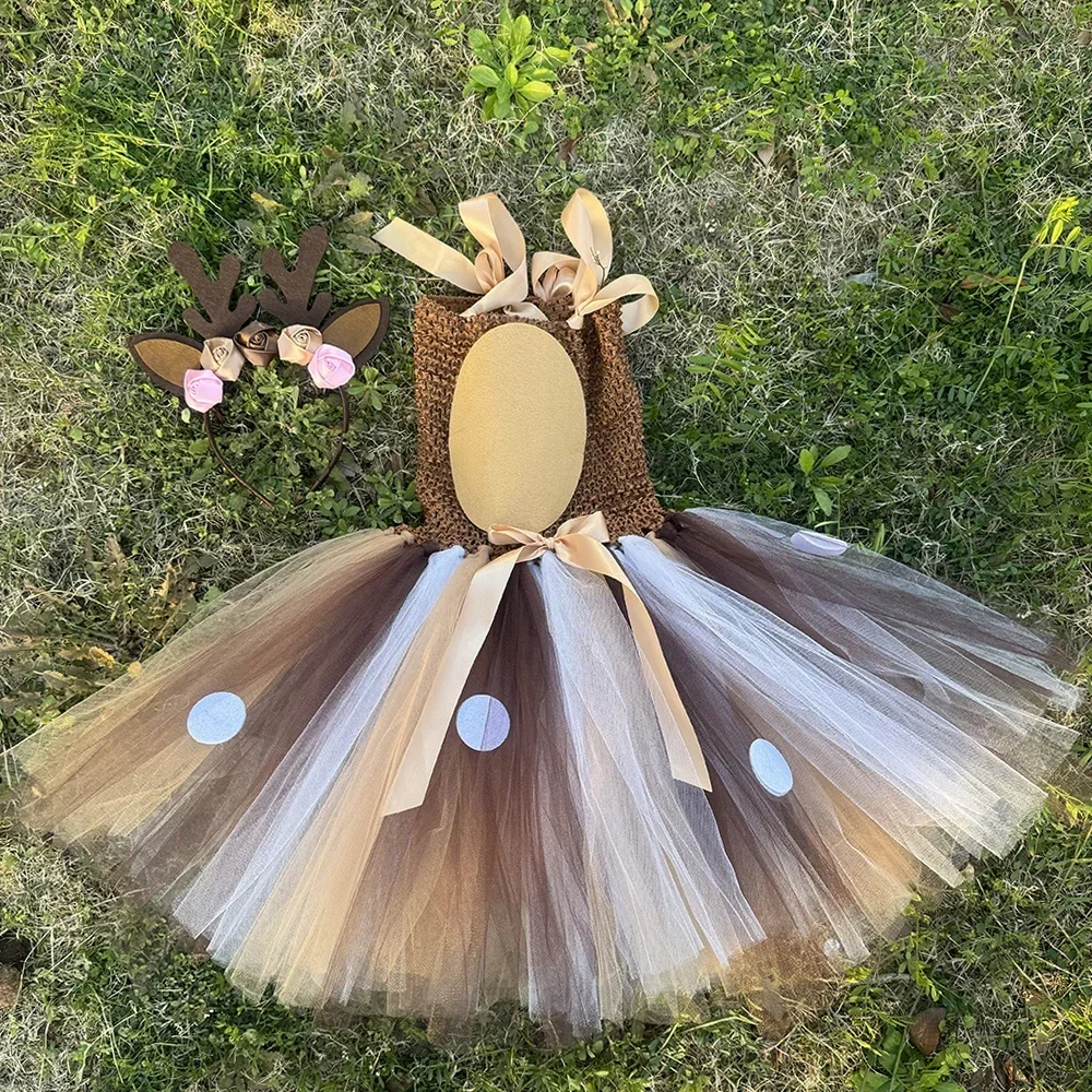 Herten Tutu Jurk Meisjes Kerst - Baby Clothing Usa recensie en prijs