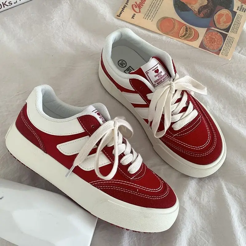 2024 Nieuwe Rode Vrouwen Vulka - Vans Shoes Old Skool recensie en prijs