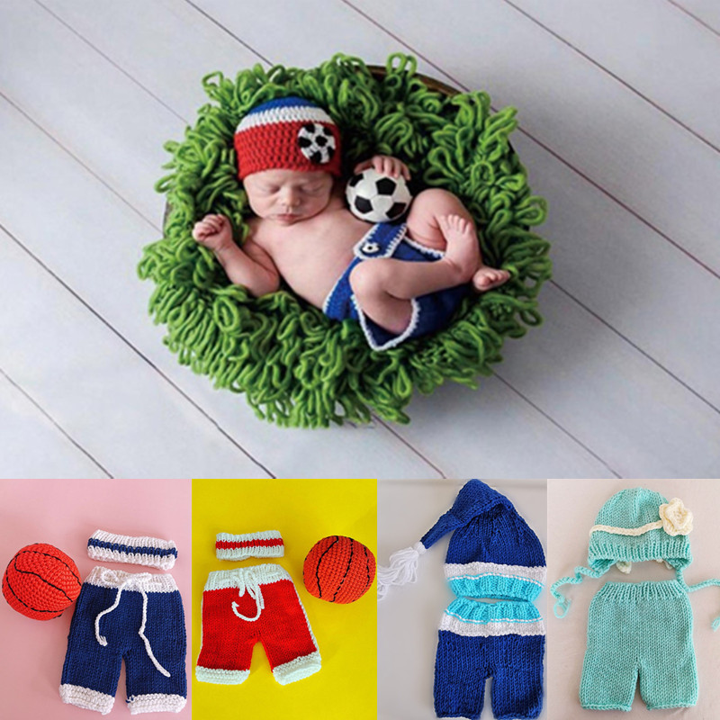 3/2 Pcs/Set Pasgeboren Fotogra - Baby Clothing Crochet recensie en prijs